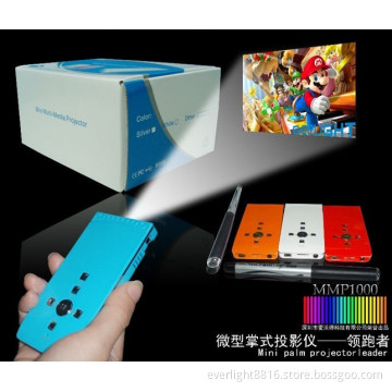 Utra Mini Projector 5LM LED Pocket USB Projector Micro Movie Multimedia Projector AV Out 720P Smallest Digital Projector
